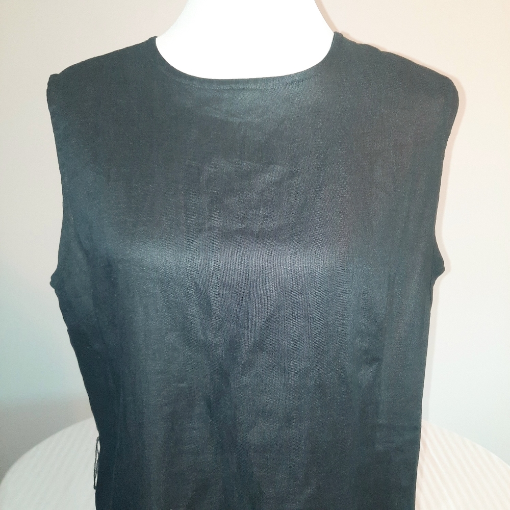 Linen Maxi Dress Size 18 - Picture 13 of 13